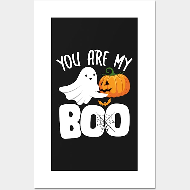 You are my BOO - Matching outfit couple Halloween Wall Art by JosanDSGN